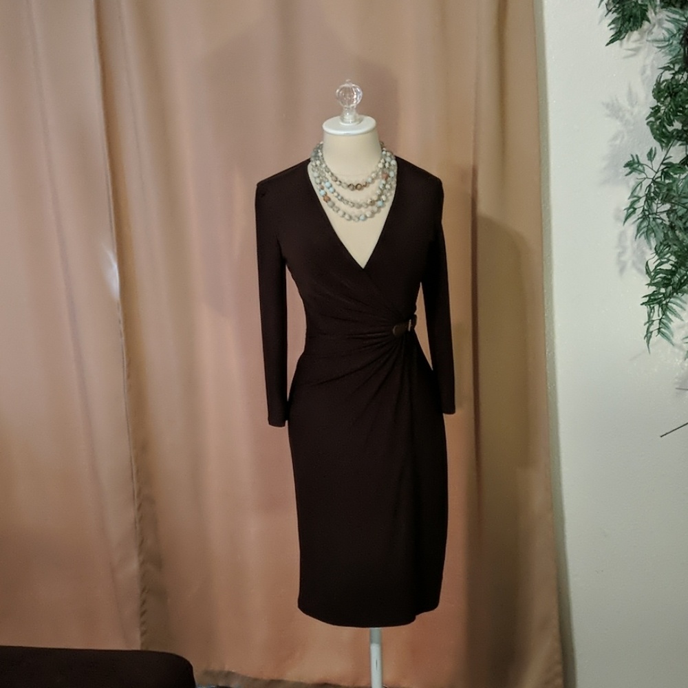 Ralph Lauren wrap around dress